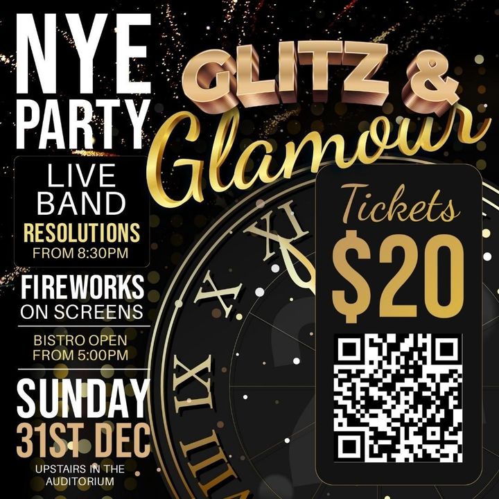 Featured image for “Ring in the New Year with a bit of Glitz & Glamour at our New Year’s Eve Party!”