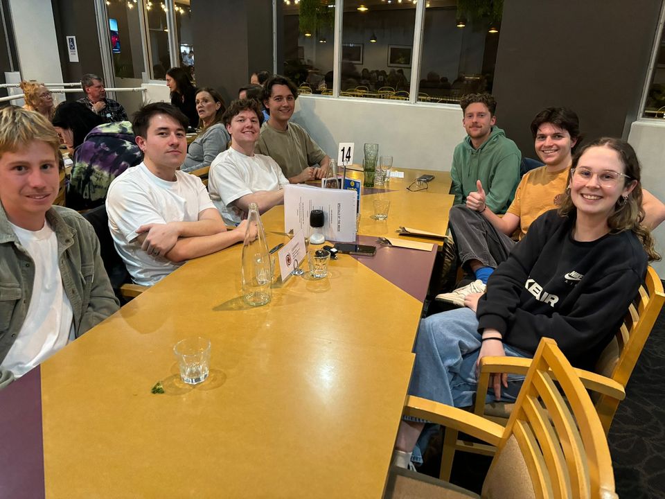Featured image for “Good times at Thursday night trivia at Club Berwowra, with 24 teams participating.”